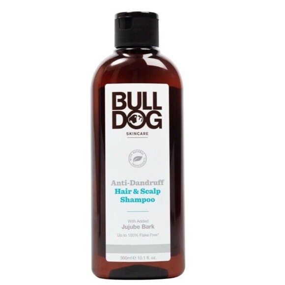 BullDog Skincare Men Anti-Dandruff Hair & Scalp Shampoo With Jujube Bark - 300ml - Picture 1 of 8